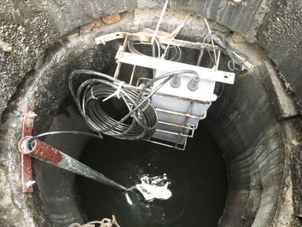 花山区水位检测井